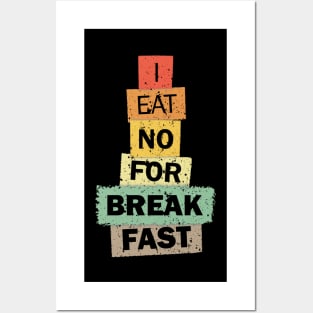 I Eat No For Breakfast kamala quote election united states Posters and Art